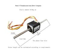 Non-captive NEMA 11 stepper electronic starter linear stepper electronic starter NEMA11 with 150mm Tr5*2 lead screw included CZAOINCU