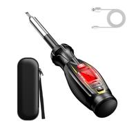 Non-Contact Voltage Tester, Buzzer Alarm Screwdriver Electricity Detector for Electricians, Technicians, Mechanics, Handymen, Home, Office, Garage, Workshop, Car, Light Fixtures, Outlets