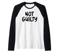 Non Coupable Manche Raglan