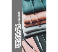 Non-Dated Planner: 6 x 9 Weekly two page format for appointments, task, and goals. Enjoy the freedom to chart your days. Color - London Fog.