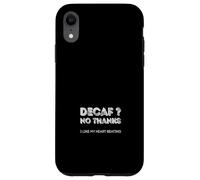 Non, décaféiné, Merci, J'aime Que Mon cœur Batte Coque pour iPhone XR