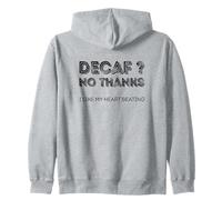 Non, décaféiné, Merci, J'aime Que Mon cœur Batte Sweat à Capuche