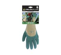 GANTS DELTA PLUS TRICOT POLYCOTON - ENDUCTION LATEX PAUME, DOIGTS ET MI-DOS - DPVV831VE0