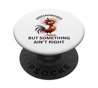Non diagnostiqué Ain't Right Crazy Chicken and Squirrel PopSockets PopGrip Adhésif