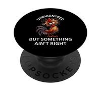 Non diagnostiqué Ain't Right Crazy Chicken and Squirrel PopSockets PopGrip Adhésif
