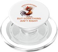 Non diagnostiqué Ain't Right Crazy Chicken and Squirrel PopSockets PopGrip pour MagSafe
