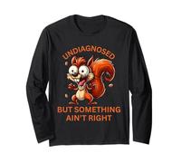 Non diagnostiqué Ain't Right Crazy Squirrel Manche Longue