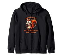Non diagnostiqué Ain't Right Crazy Squirrel Sweat à Capuche