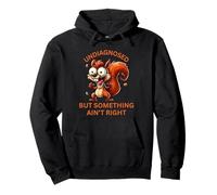 Non diagnostiqué Ain't Right Crazy Squirrel Sweat à Capuche