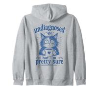 Non diagnostiqué mais Je suis sûr Que Funny Coffee Cat Sweat à Capuche