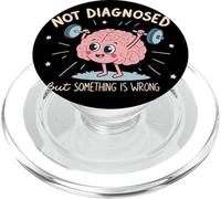 Non diagnostiqué mais Quelque Chose ne va Pas en matière de santé mentale PopSockets PopGrip pour MagSafe