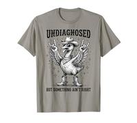 Non diagnostiqué mais Quelque Chose ne va Pas Funny Cowboy Goose T-Shirt