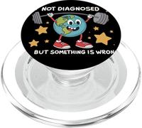 Non diagnostiqué, mais Quelque Chose ne va Pas sur la santé mentale de la Terre PopSockets PopGrip pour MagSafe