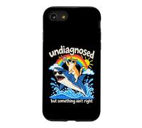 Non diagnostiqué mais Quelque Chose n'est Pas Correct Cat Shark Meme Coque pour iPhone SE (2020) / 7/8