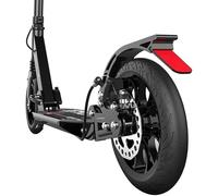 Non électrique Trottinettes pour Adultes avec Frein À Main À Disque, Scooter Pliable Professionnel avec Grandes Roues, Scooter De Ville À Double Suspension, Hauteur Réglable, Supporte 220 LB