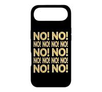 Non en Anglais Espagnol Italien NO DÉCISION RÉPONSE Coque pour iPhone Air