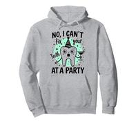 Non, I Can't Fix Your Designth at A Party Sweat à Capuche, Unisexe pour Adultes, Gris Chiné, M