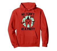 Non, I Can't Fix Your Designth at A Party Sweat à Capuche, Unisexe pour Adultes, Rouge, M