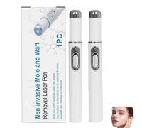 Non-Invasive Mole and Wart Removal Pen, Laser Skin Tag Removal, Dark Spot Remover for Face and Body, Improves Skin Smoothness, for All Skin Types (2pcs)