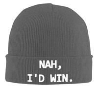 Non, Je gagnerais Chapeau tricoté d’Hiver drôle Bonnet pour Hommes Femmes Mignon Tricot Casquette Taille Unique Convient Le Plus