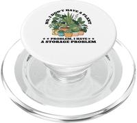 Non, Je n'ai Pas de problème avec Les Plantes Un passionné de Jardinage Amusant PopSockets PopGrip pour MagSafe