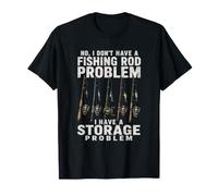Non, Je n'ai Pas de problème de Canne à pêche Funny Fisherman T-Shirt