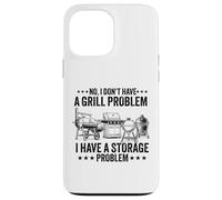 Non, Je n'ai Pas de problème de Gril BBQ Grilling Pit Master Coque pour iPhone 13 Pro Max