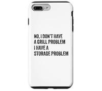 Non, Je n'ai Pas de problème de Gril BBQ Grilling Pit Master Coque pour iPhone 7 Plus/8 Plus