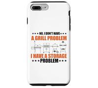 Non, Je n'ai Pas de problème de Gril BBQ Grilling Pit Master Coque pour iPhone 7 Plus/8 Plus