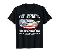 Non, Je n'ai Pas de problème de Gril BBQ Grilling Pit Master T-Shirt