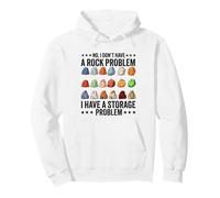 Non, Je n'ai Pas de Roche Collector Problem Rock Geode Hunter Sweat à Capuche