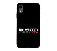 Non, Je ne réparerai Pas Votre Code Coque pour iPhone XR
