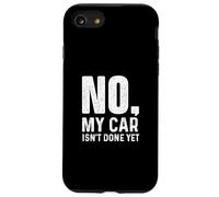Non, ma Voiture n'est Pas Encore terminée - Racing Car Muscle Car Guy Coque pour iPhone SE (2020) / 7/8