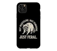 Non Masculin, Pas féminin, Juste Sauvage - Funny Nonbinary Coque pour iPhone 11 Pro Max
