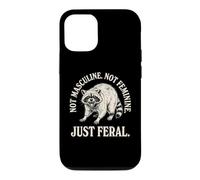 Non Masculin, Pas féminin, Juste Sauvage - Funny Nonbinary Coque pour iPhone 12/12 Pro
