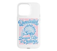 Non Médicamenteux Parce Que J'aime L'humour d'une Thérapie Coque pour iPhone 15 Pro Max