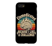 Non Médicamenteux Parce Que J'aime L'humour d'une Thérapie Coque pour iPhone SE (2020) / 7/8
