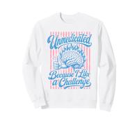 Non Médicamenteux Parce Que J'aime L'humour d'une Thérapie Sweatshirt