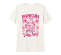 Non Médicamenteux Parce Que J'aime L'humour d'une Thérapie T-Shirt Haut de Gamme