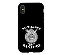 Non Merci Je jeûne Coque pour iPhone X/XS