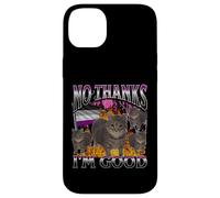 Non merci, je suis bon, drôle, chat gay asexué, mème, bootleg Coque pour iPhone 14 Plus
