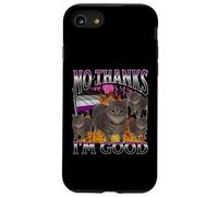 Non merci, je suis bon, drôle, chat gay asexué, mème, bootleg Coque pour iPhone SE (2020) / 7 / 8