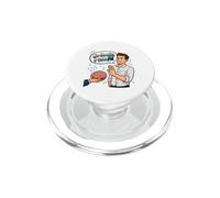 Non Merci j'utilise l'IA Funny Anti AI PopSockets PopGrip pour MagSafe