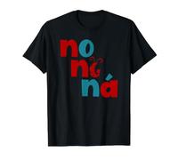 Non, Ni Ná T-Shirt Graphique avec Valeur, Homme, Noir, XL