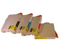 NON-OEM - Lot de 4 Cartouches Compatibles équivalentes Epson T0615