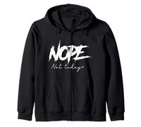 Non, Pas Aujourd'hui Emotion Retro Sass Energy Sweat à Capuche