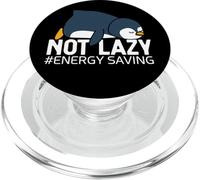 Non, Pas Aujourd'hui Pingouin Paresseux, Pas Paresseux PopSockets PopGrip pour MagSafe