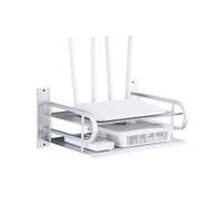 Non-Punch TV Set-Top Box Shelf Space Aluminum Router Supporter Storage Box Shelf Wall Projector Wall-Mounted Box Shelf