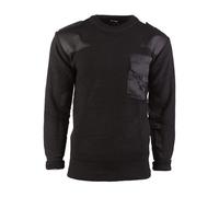 Non renseigné Miltec Pull-Over BW Acrylique Noir Veste Mixte, 48