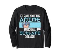 Non seulement je regarde des animes, parfois je dors aussi - Anime Manche Longue